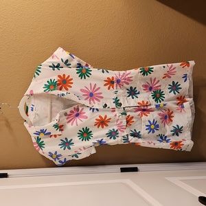 Daisy romper with pockets